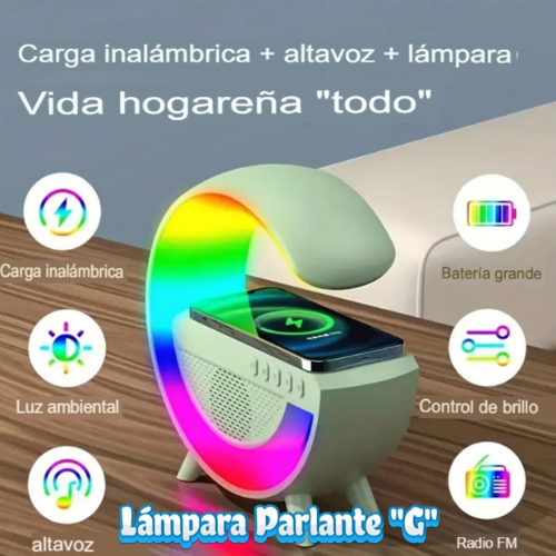 Miniatura 2 de Lámpara Parlante Inalámbrica Cargador